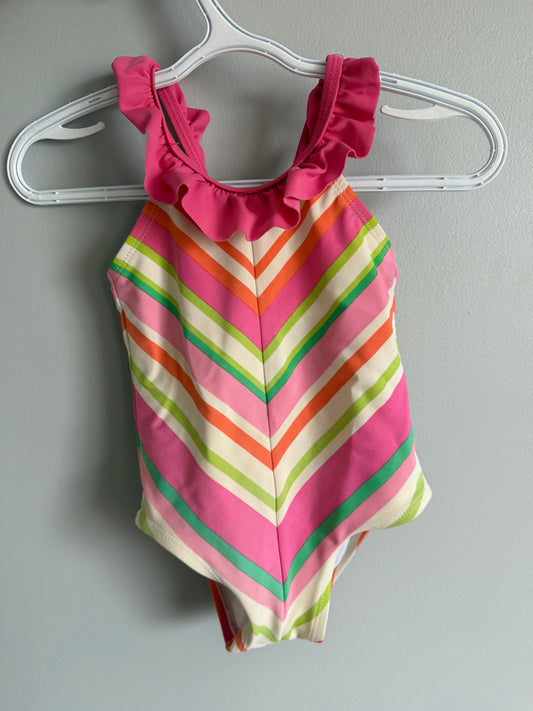 GYMBOREE STRIPPED BATHING SUIT SIZE 12-18M