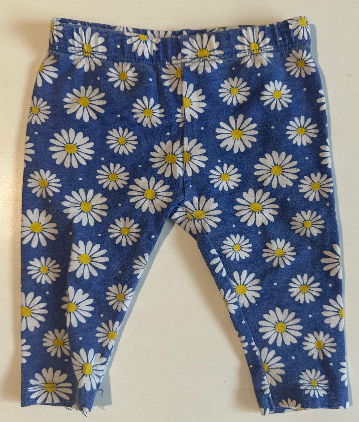 *Play* George, Blue Daisies Leggings - 3-6 Months