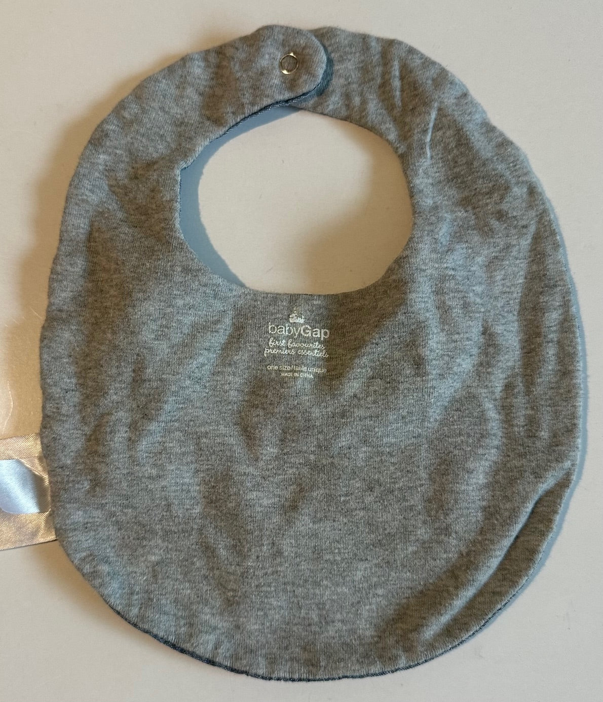 Baby Gap, Denim and Grey Bib