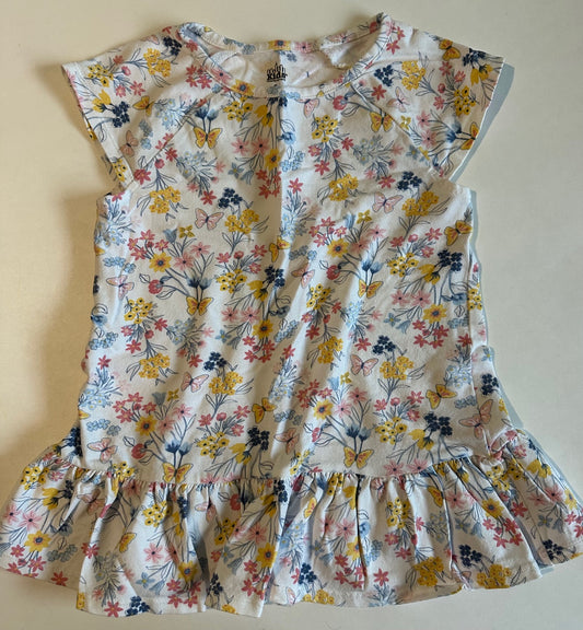 Kids Headquarters, Flowery Shirt - Size 6