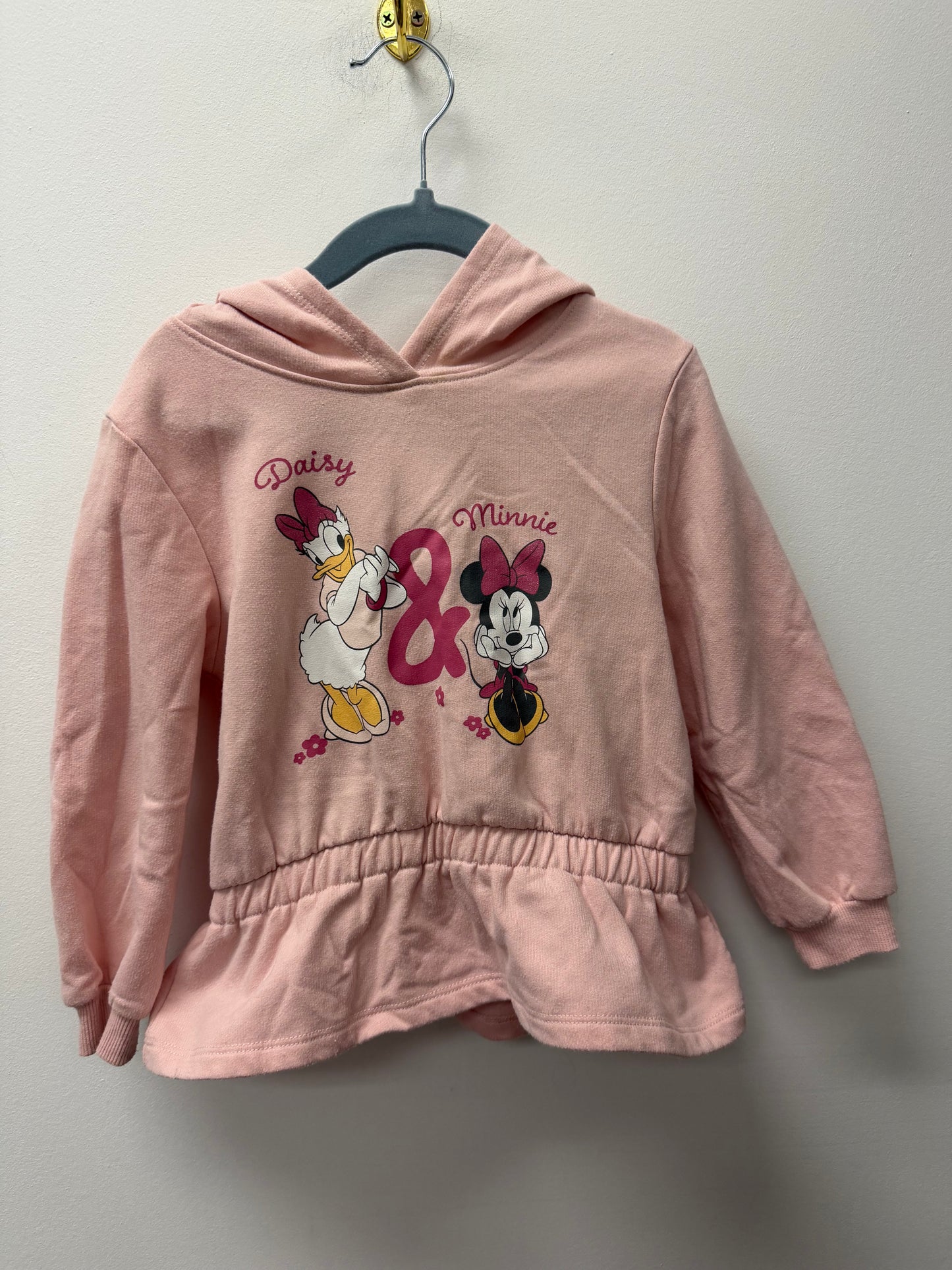 DISNEY MINNIE HOODIE SIZE 4T