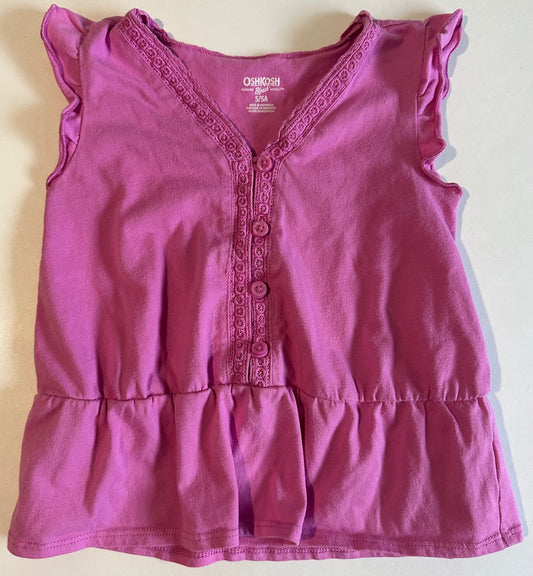 OshKosh, Pink Top - Size 5