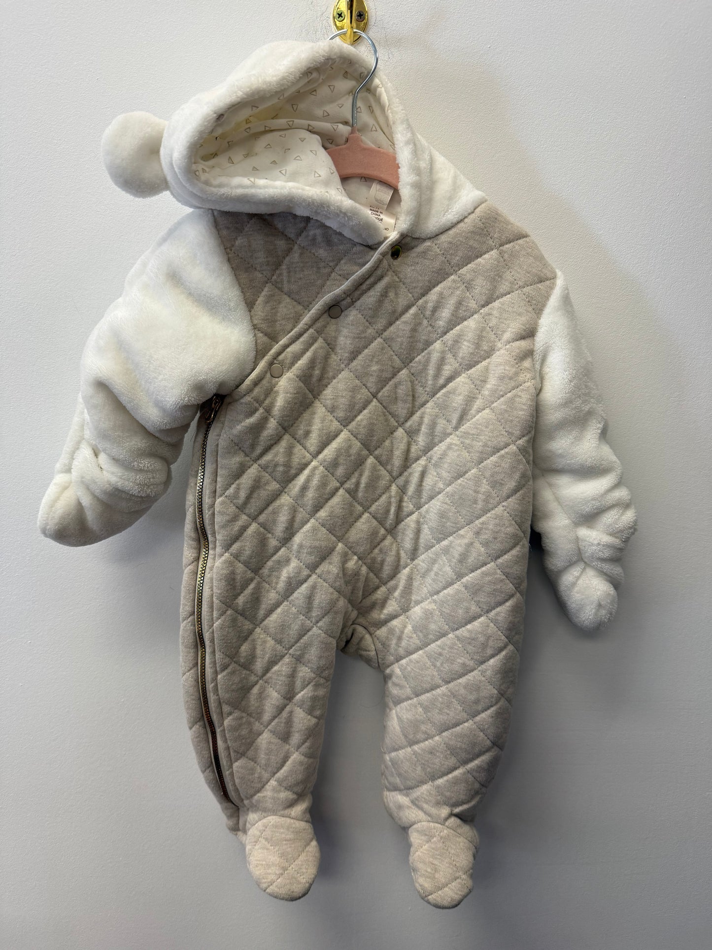 FIRST WISH BUNTING SUIT SIZE 6-9M