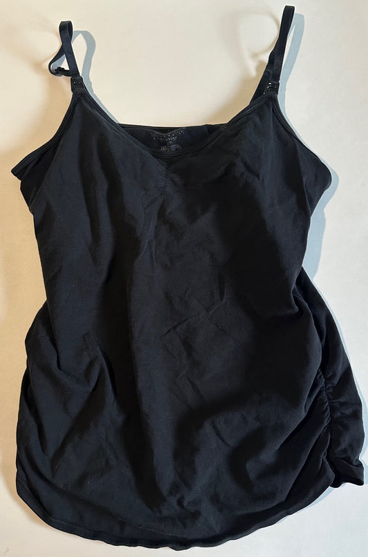 Motherhood Maternity, Black Nursing Tank Top - Size Small