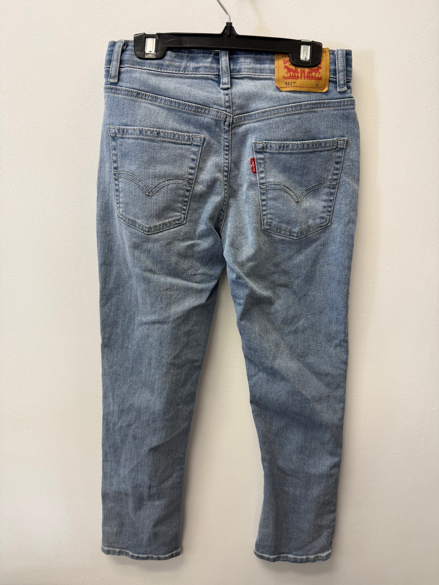 LEVI STRETCHY WASTE BAND JEANS SIZE 12