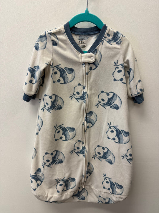 CARTERS FLEECE PANDA BEAR SLEEPSACK SIZE 3-6M