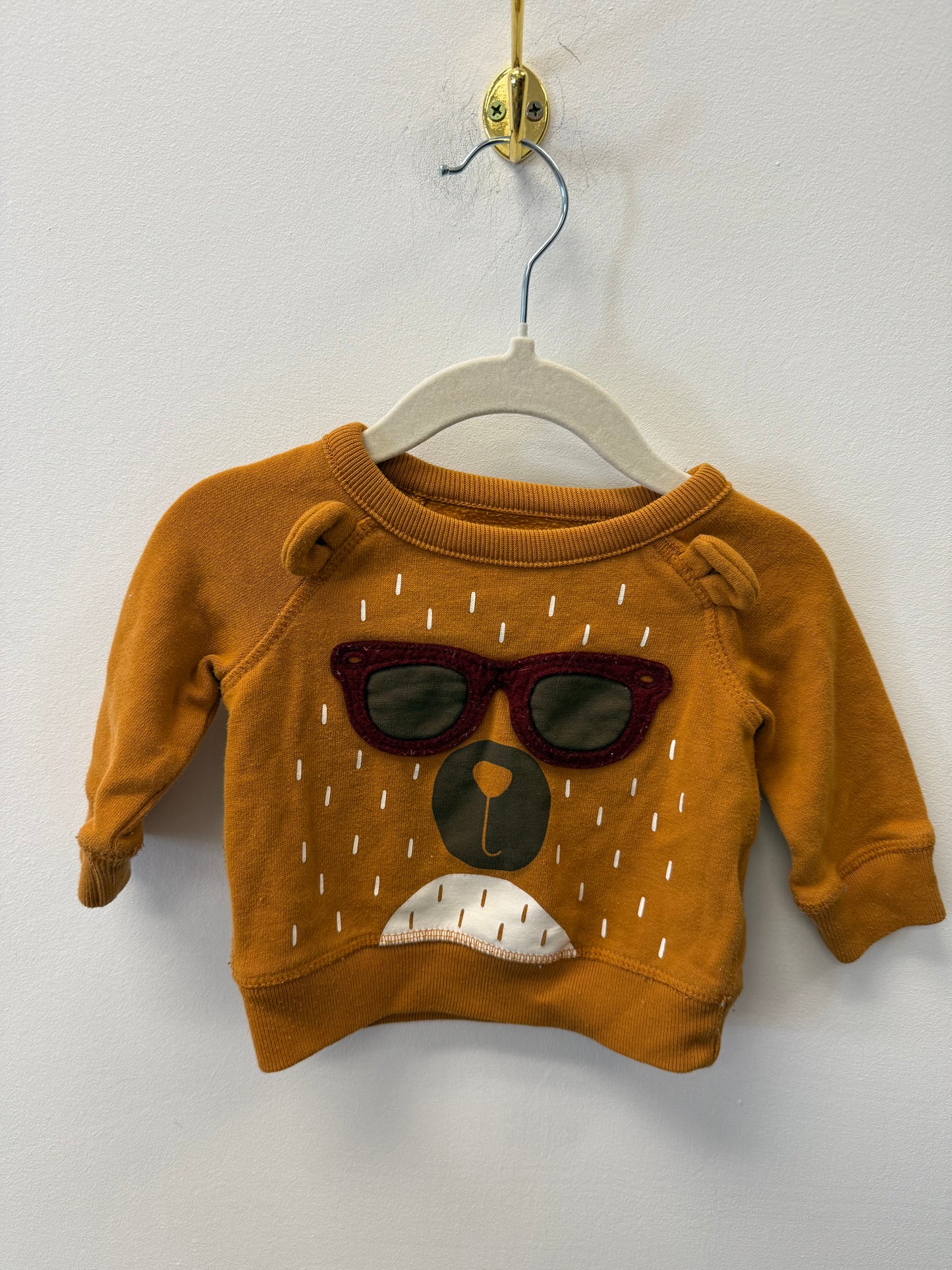 BABY GAP BEAR CREW SIZE 3-6M