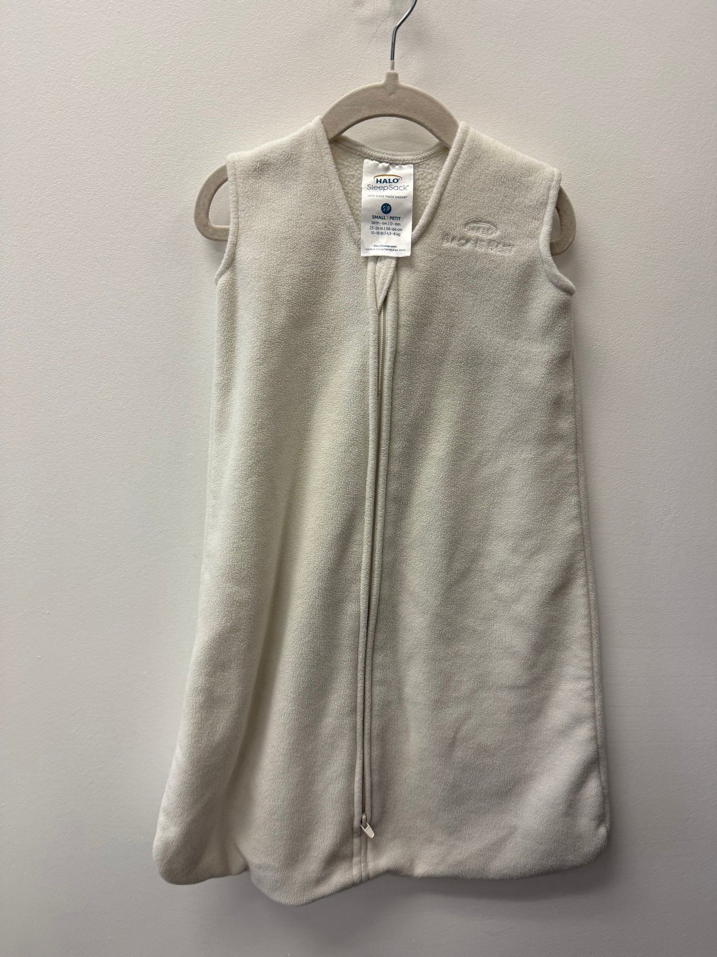 HALO FLEECE SLEEPSACK SIZE 0-6M