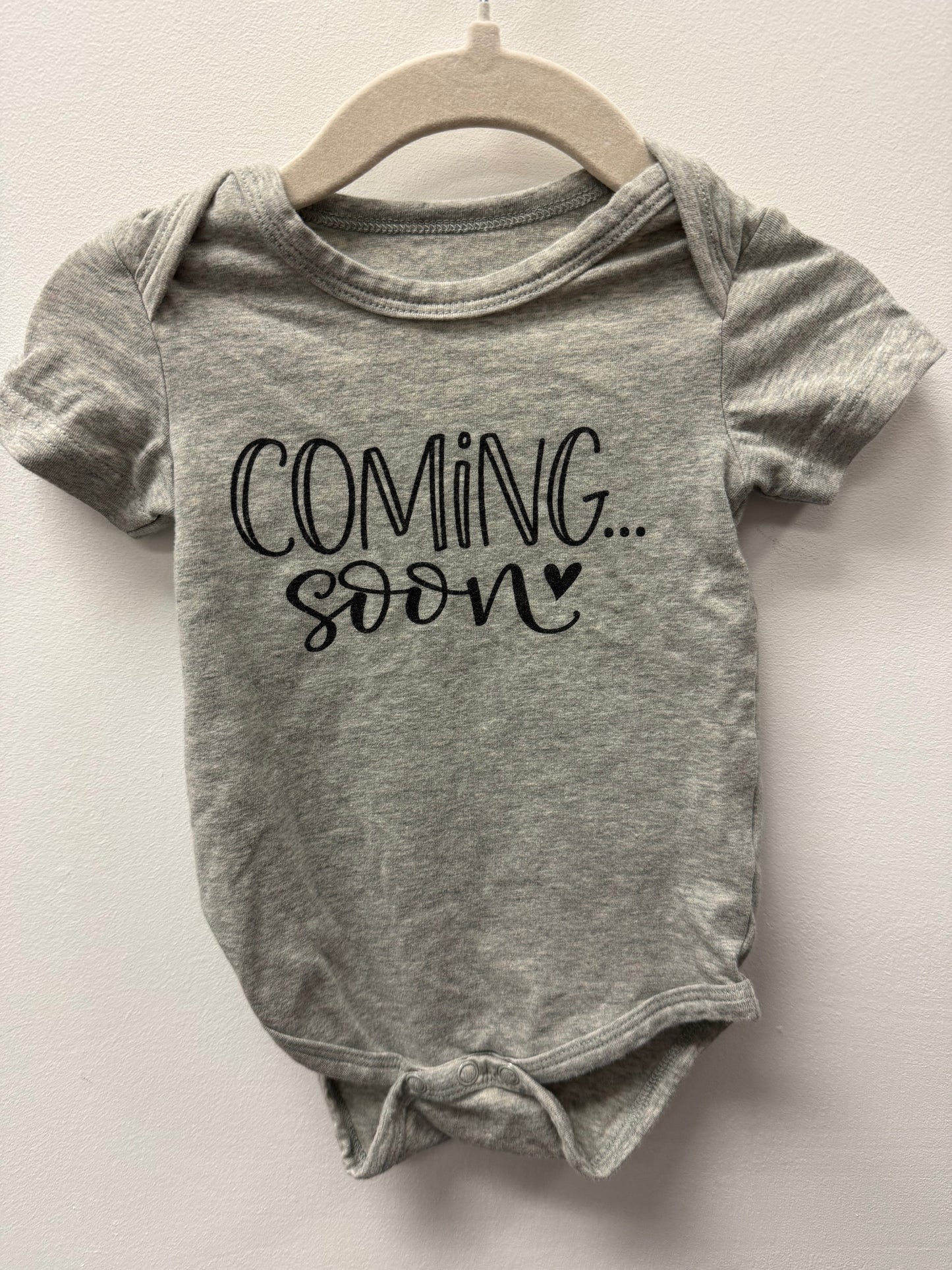 COMING SOON ONESIE SIZE 3M