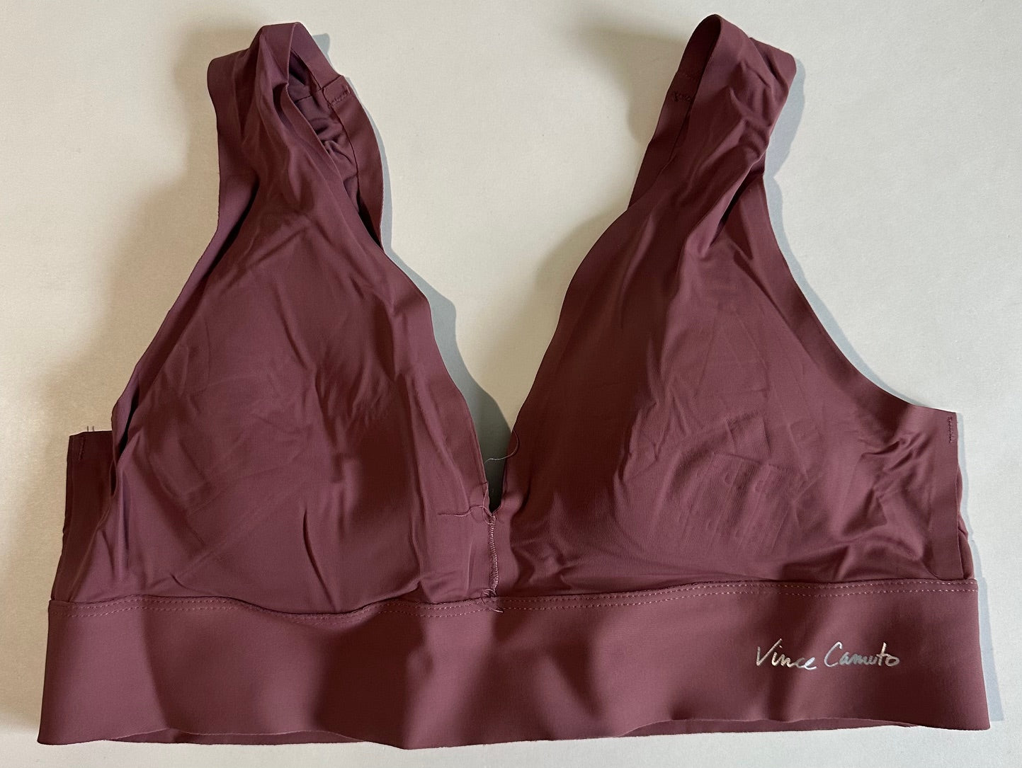 *Adult* Vince Camuto, Dark Plum/Burgundy Bra - Size XL