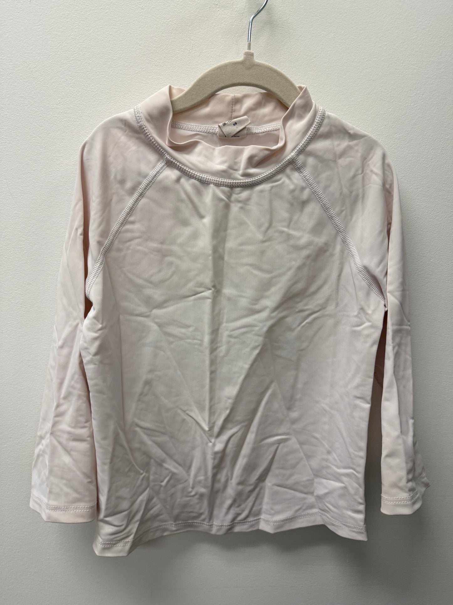 BIG ELEPHANT WHITE RASH GUARD SIZE 4-5