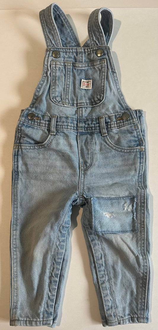 Old Navy, Denim Overalls - 18-24 Months