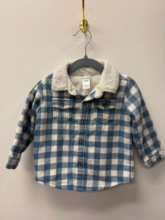 CARTERS BLUE SHACKET SIZE 18M