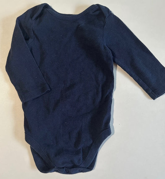 Children's Place, Navy Blue Onesie - 3-6 Months