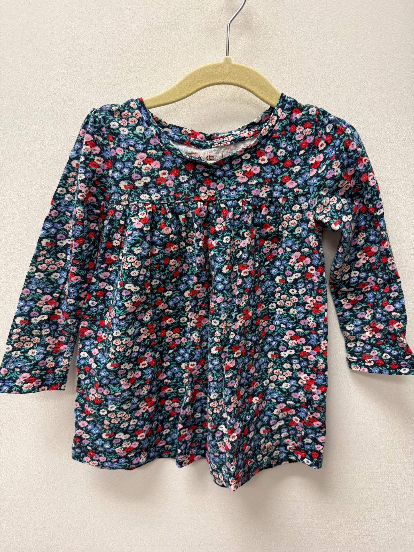 BABY GAP FLORAL SHIRT SIZE 3T