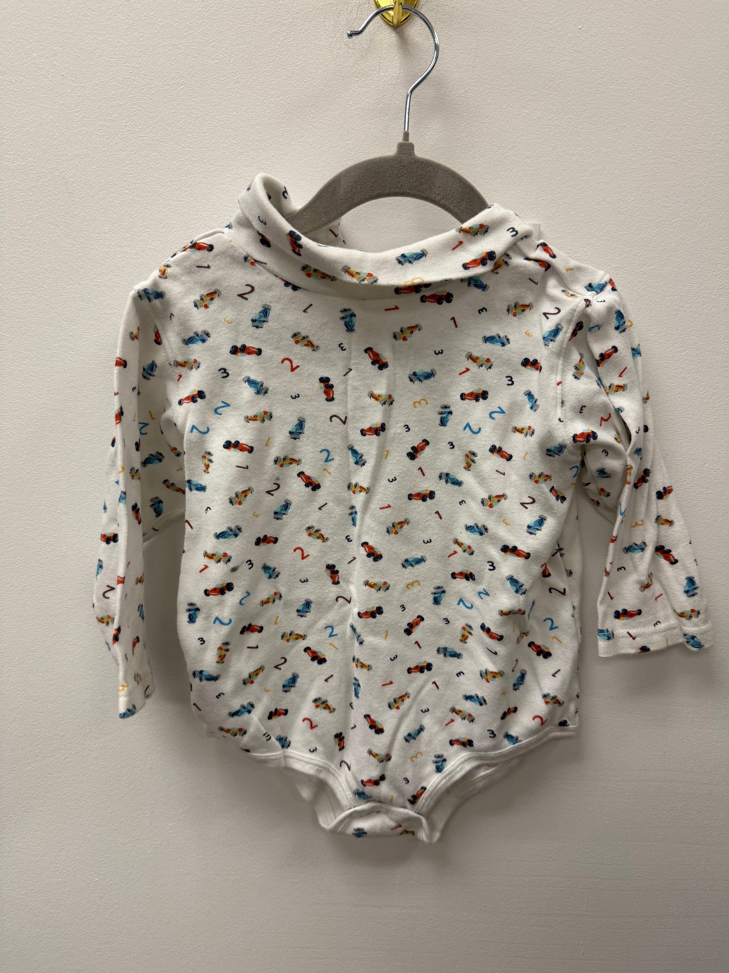 SIMPLY BASIC CARS ONESIE SIZE 24M