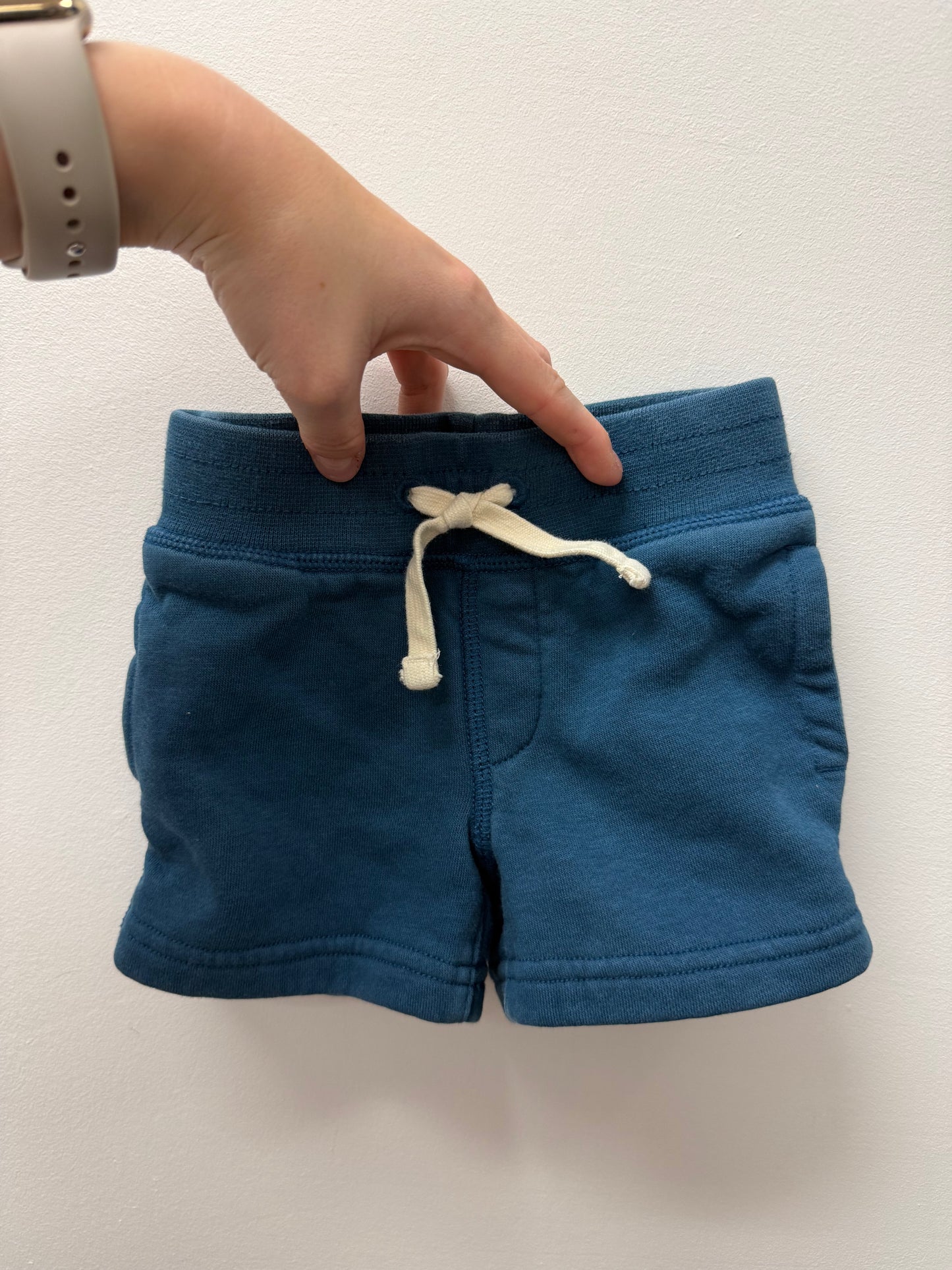 BABY GAP BLUE SHORTS SIZE 6-12M
