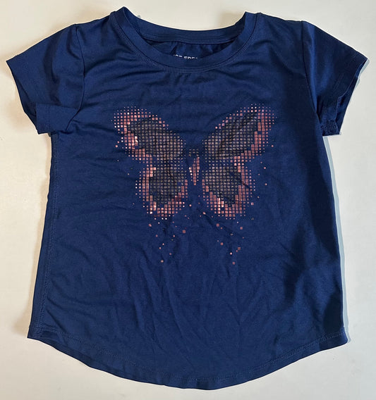 Joe Fresh, Blue Active Butterfly T-Shirt - Size 5T