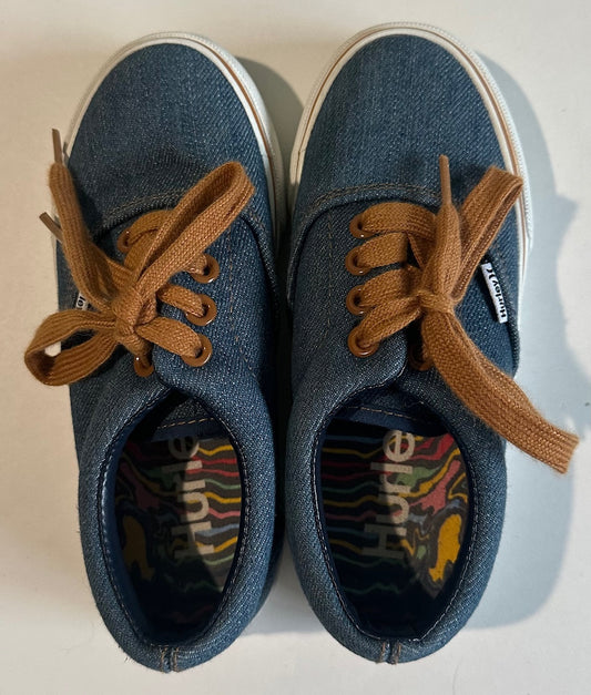 Hurley, Denim-Colour Tie-Up Shoes - Size 12T