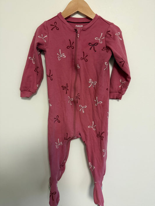 PEKKLE BOW SLEEPER SIZE 18M