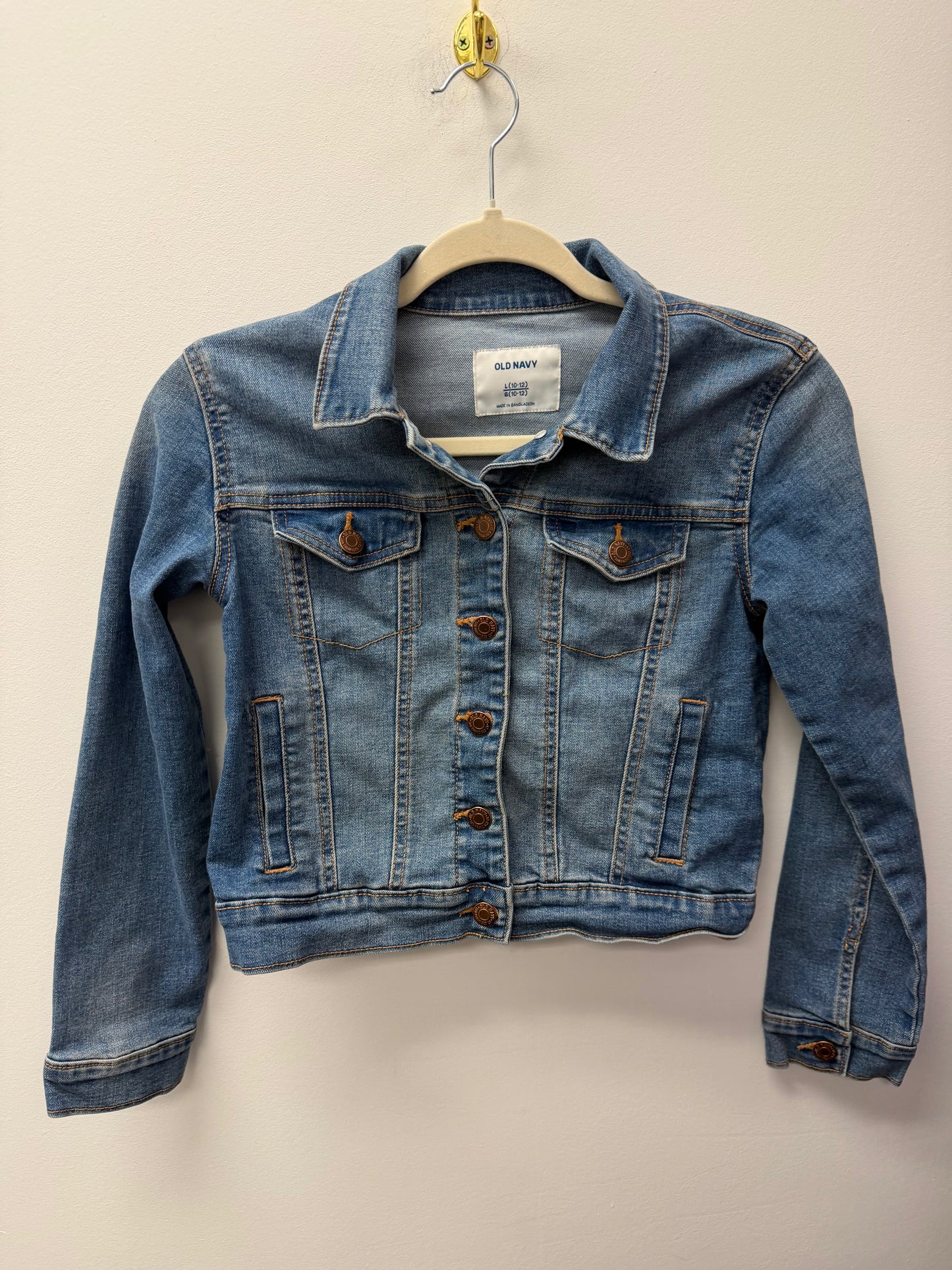 OLD NAVY JEAN JACKET SIZE 10-12