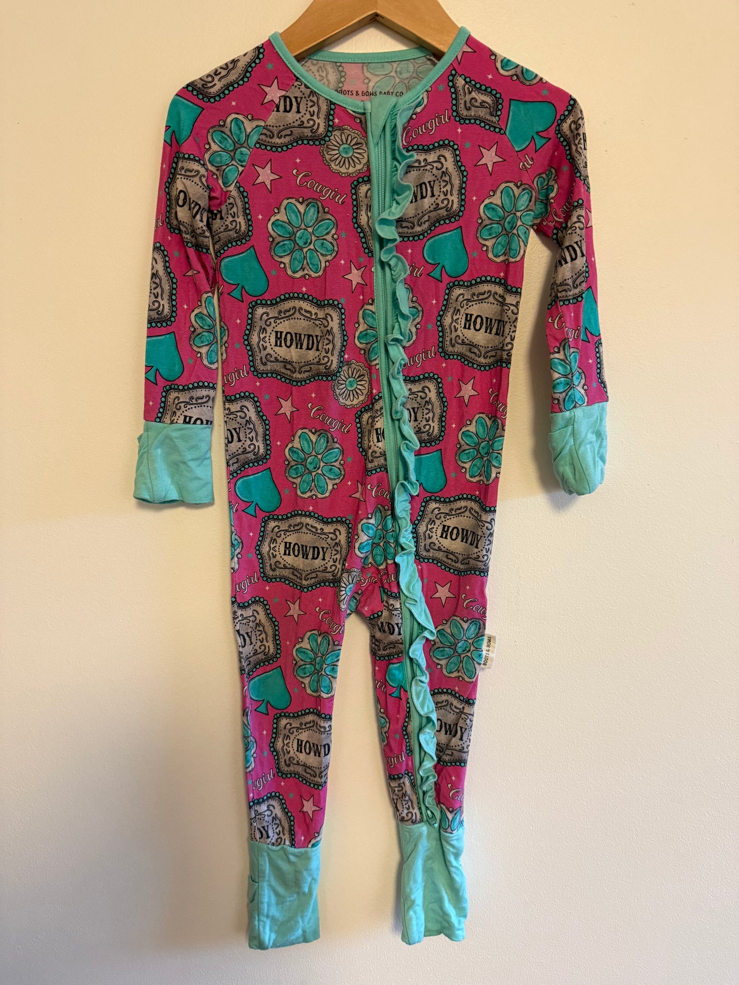 BOOTS & BOWS SLEEPER SIZE 12-18M