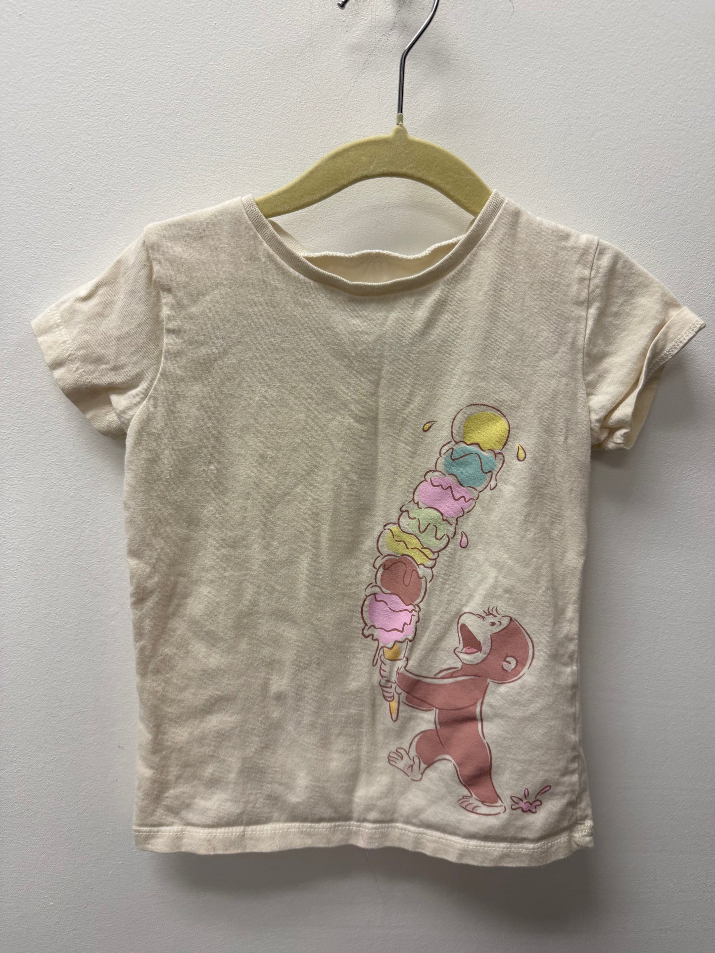 CARTERS CURIOUS GEORGE SHIRT SIZE 5T