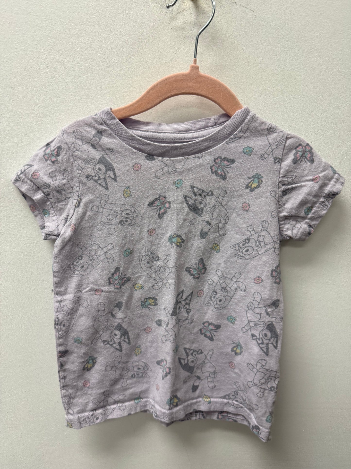 CARTERS BLUEY SHIRT SIZE 4T