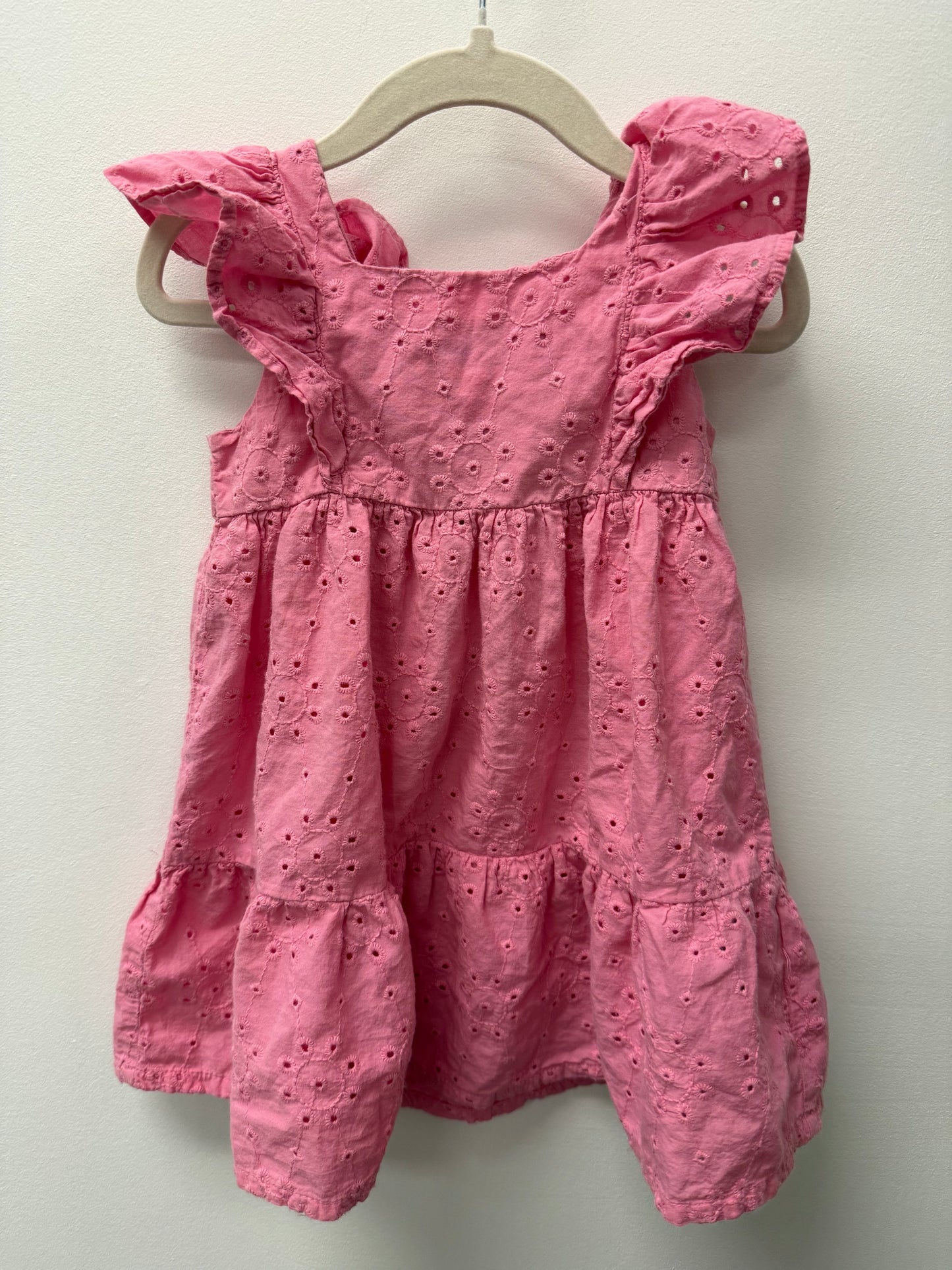 H&M PINK DRESS SIZE 12M