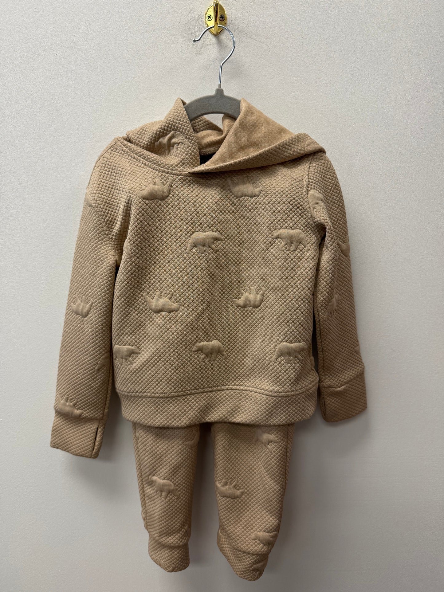 ANDY & EVAN BEAR TRACKSUIT SIZE 2T