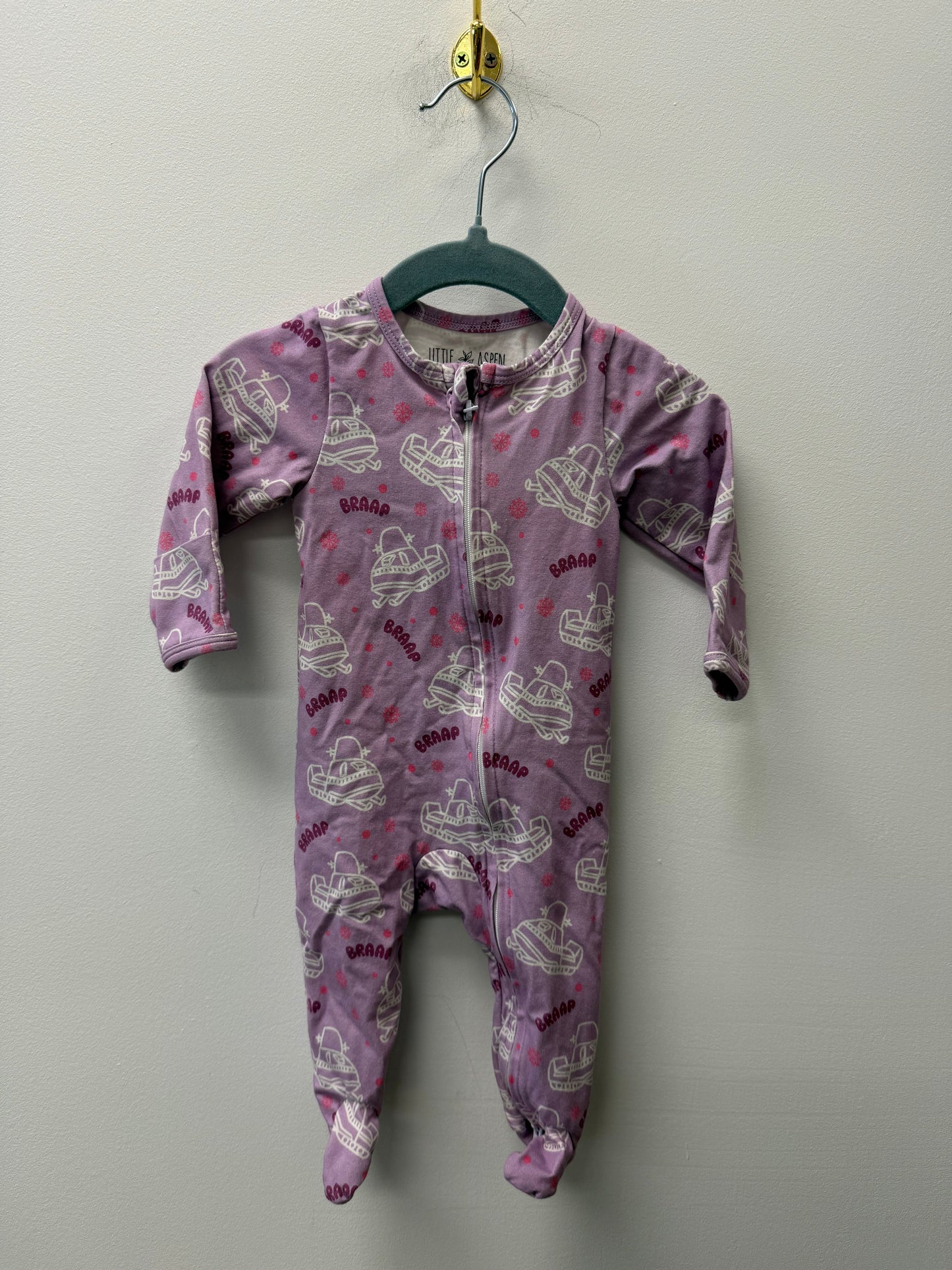 LITTLE ASPEN BRAP SLEEPER SIZE 0-3M