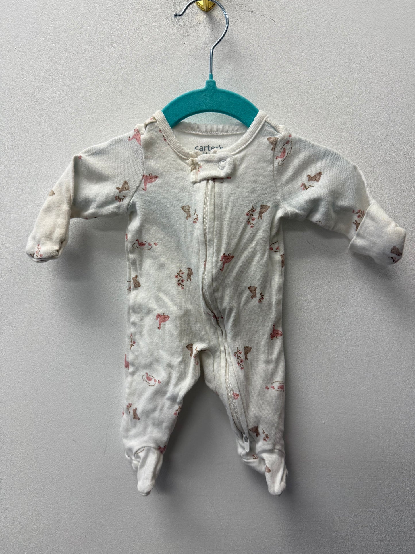 CARTERS PREEMIE DUCK SLEEPER