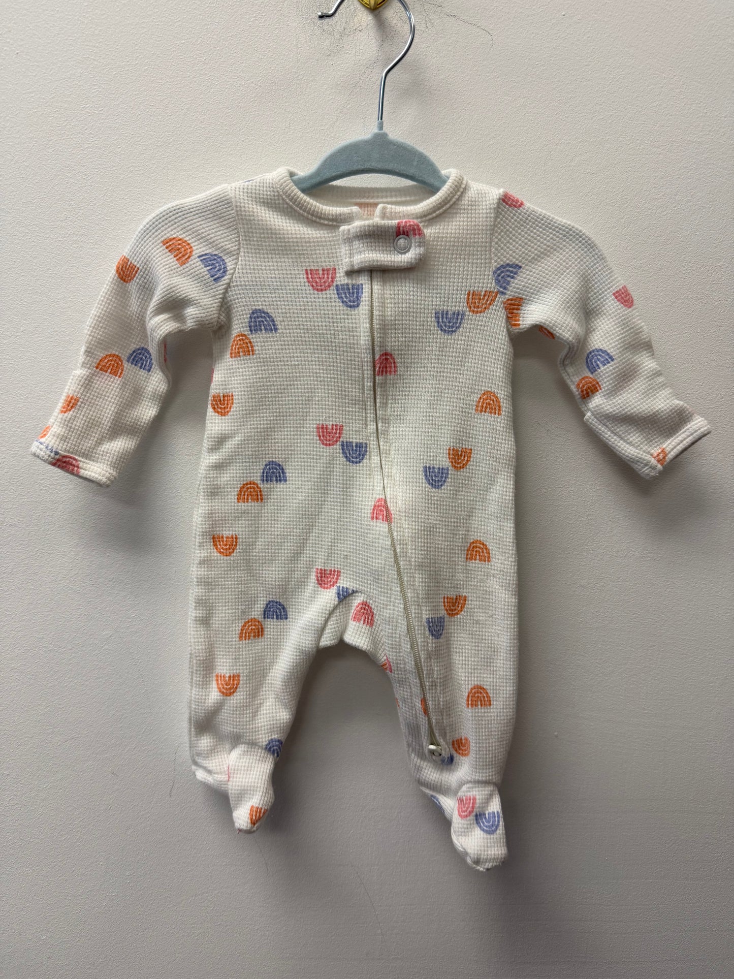 CARTERS RAINBOW PREEMIE SLEEPER