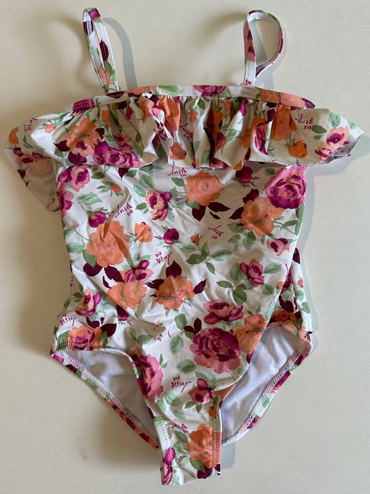 Betsey Johnson, Flowery Bathing Suit - Size 2T