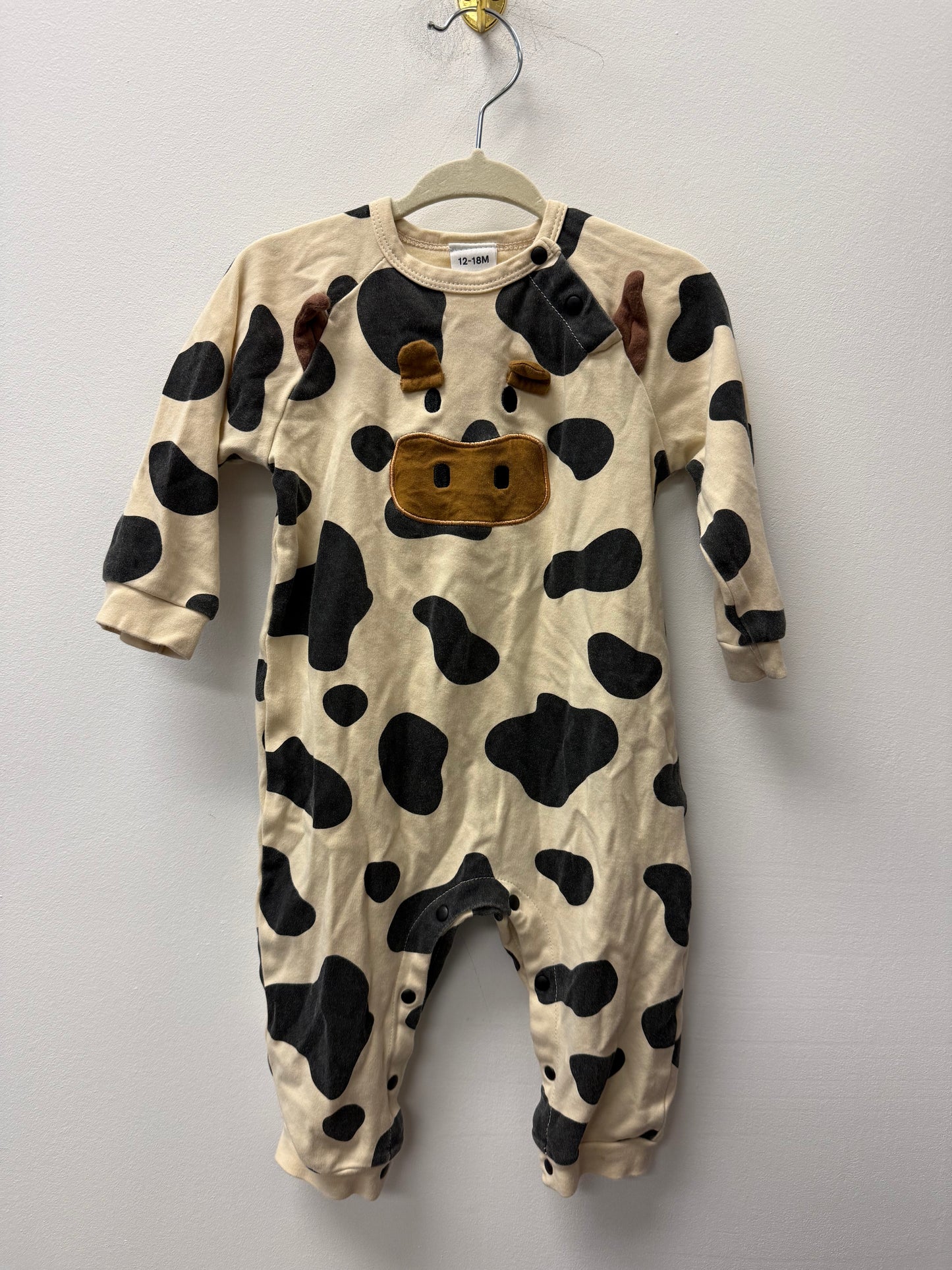 COW ONE PIECE SIZE 12-18M