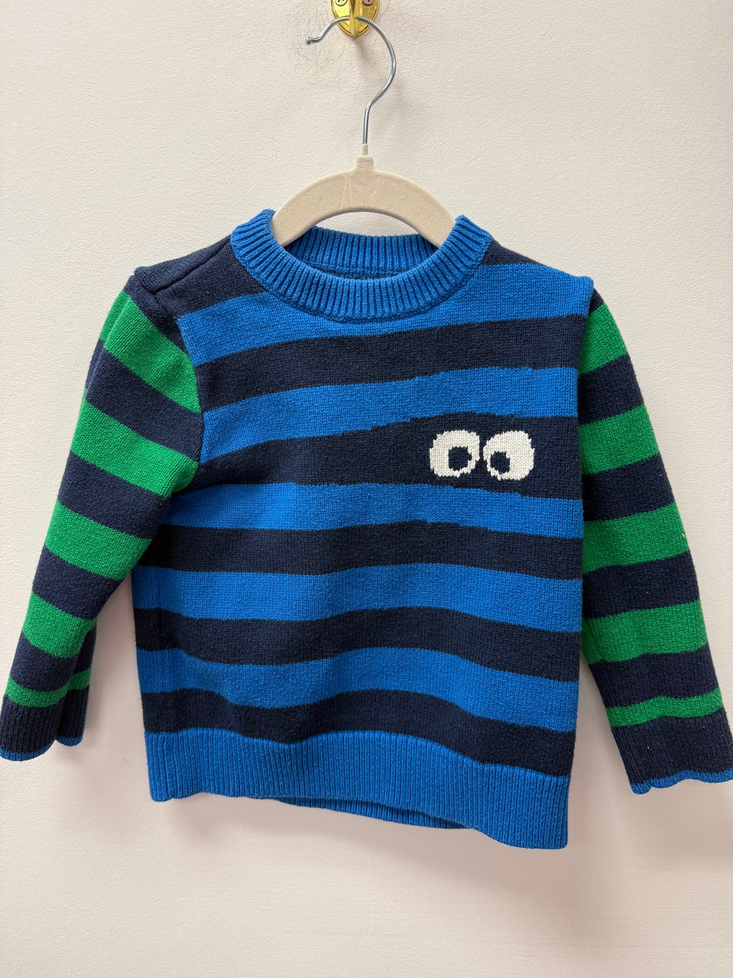 BABY GAP STRIPPED SWEATER SIZE 2T