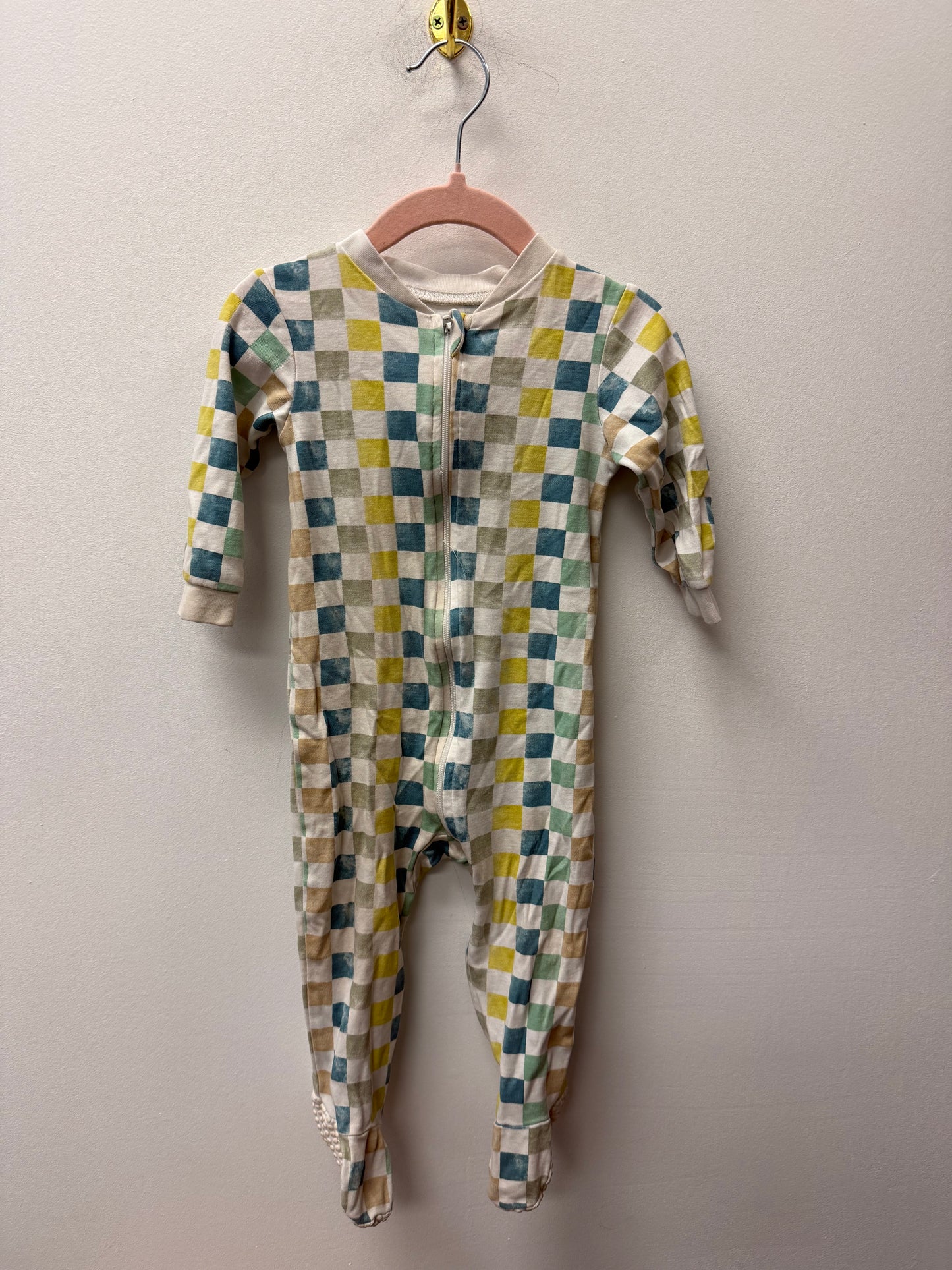 GEORGE CHECKERED SLEEPER SIZE 12-18M