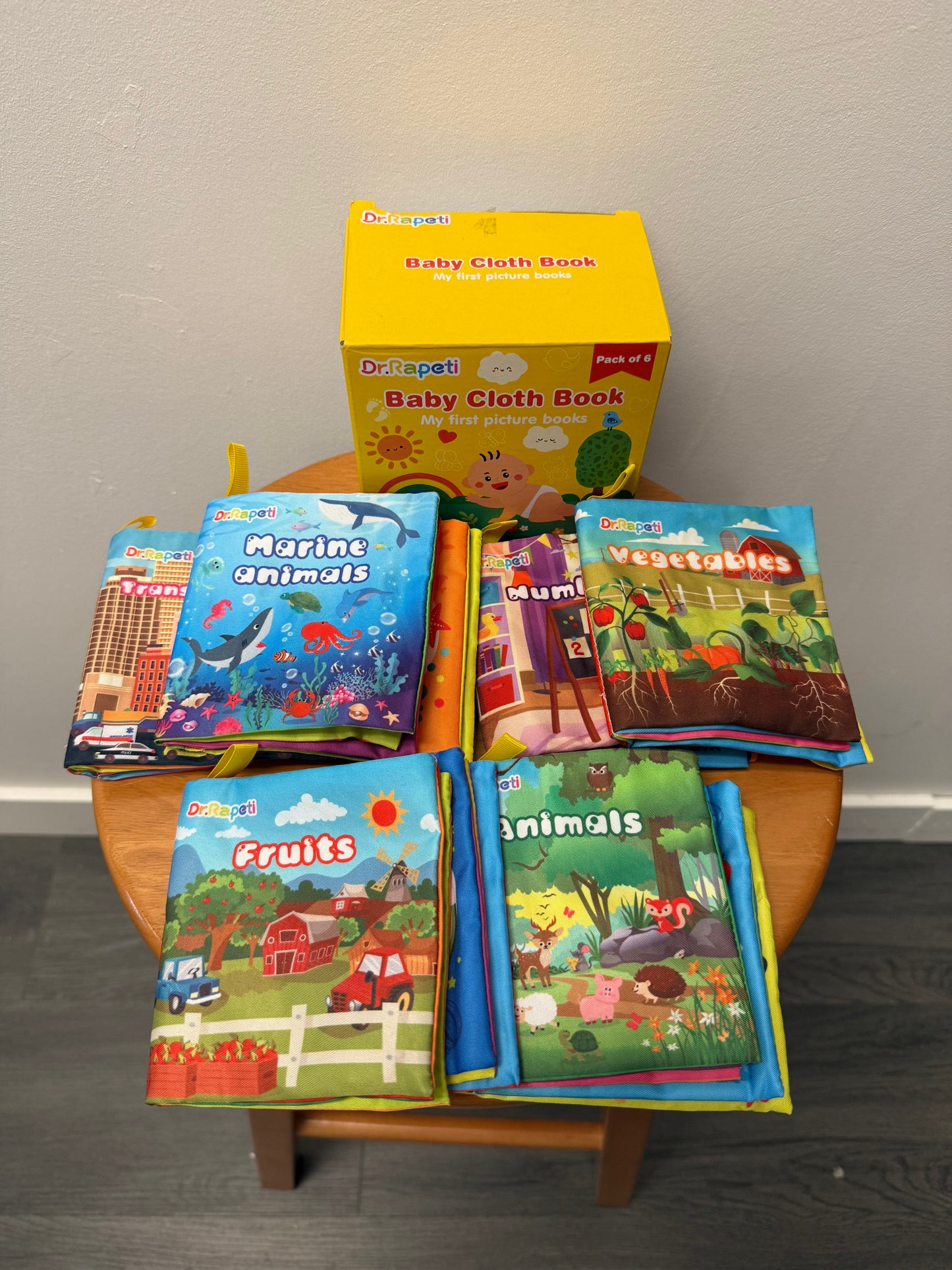 NEW 6 PACK OF CRINKLE BOOKS