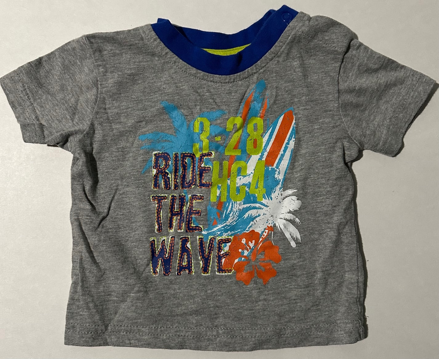 George, "Ride the Wave" T-Shirt - 0-3 Months