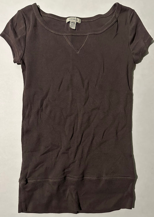 Jacob Jr, Mocha-Brown Top - Size Medium (8-10)