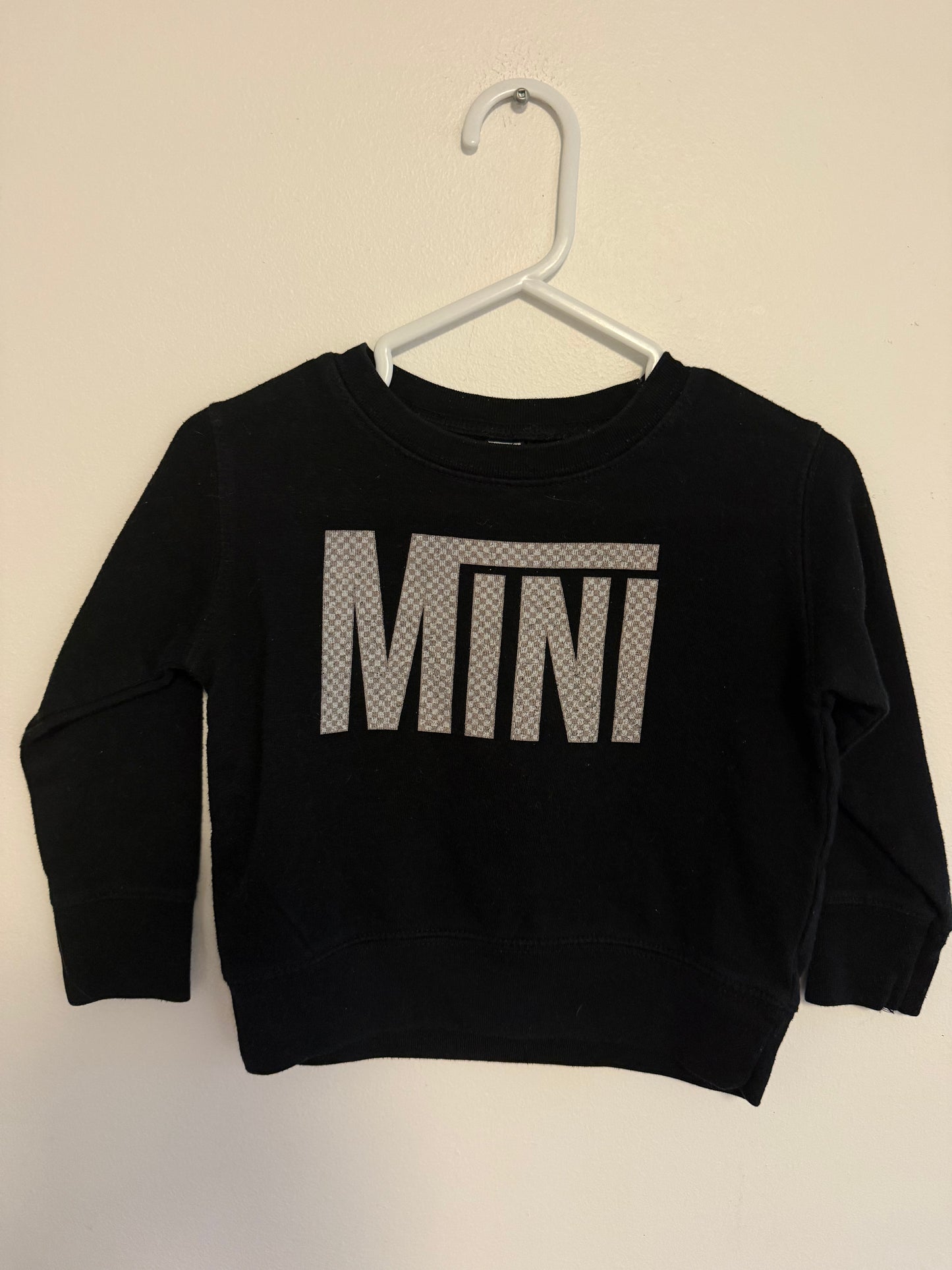 RABBIT SKIN "MINI" CHECKERED CREW SIZE 2T