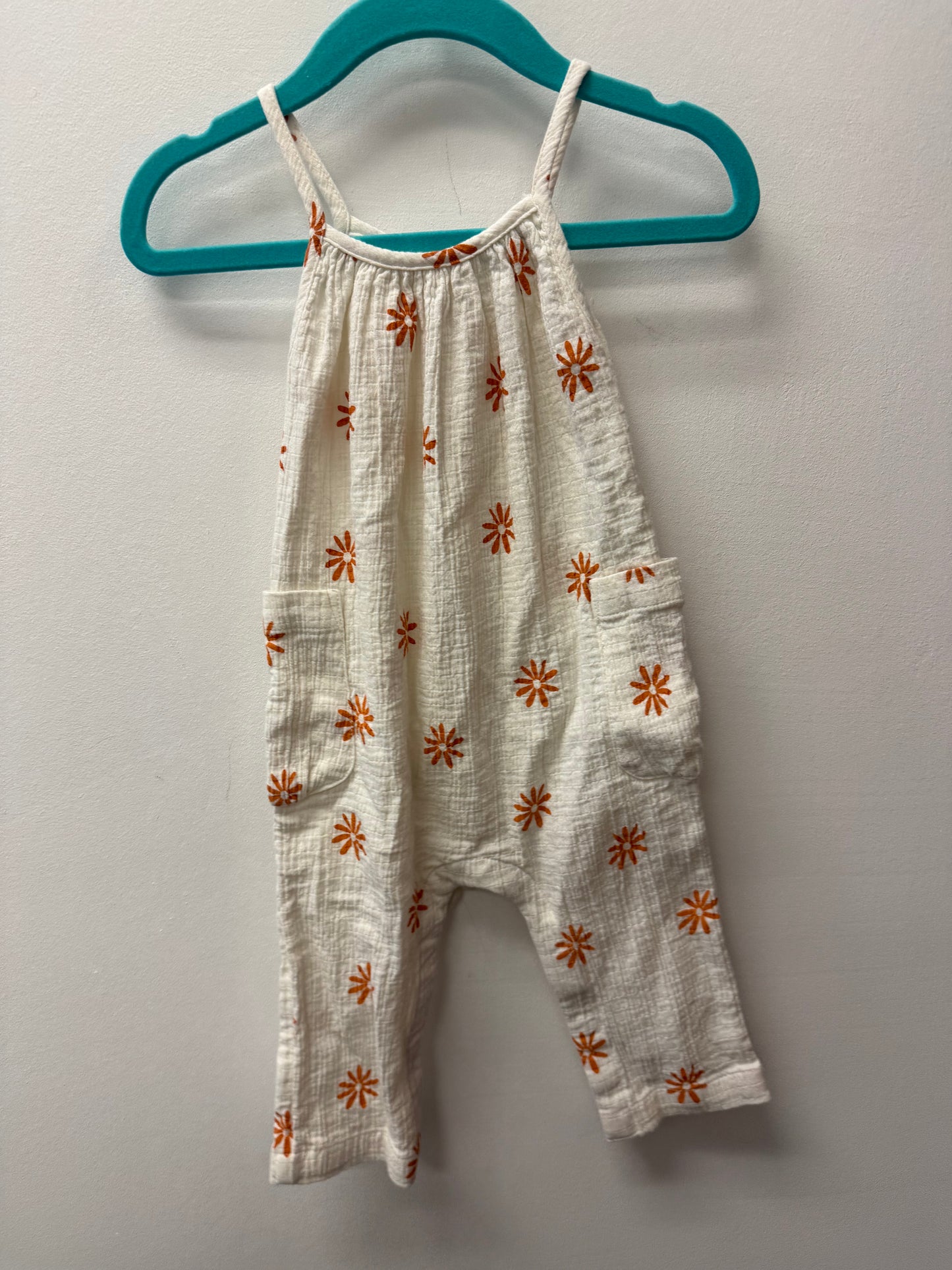 RISE LITTLE EARTHLING DAISY ROMPER SIZE 6-9M
