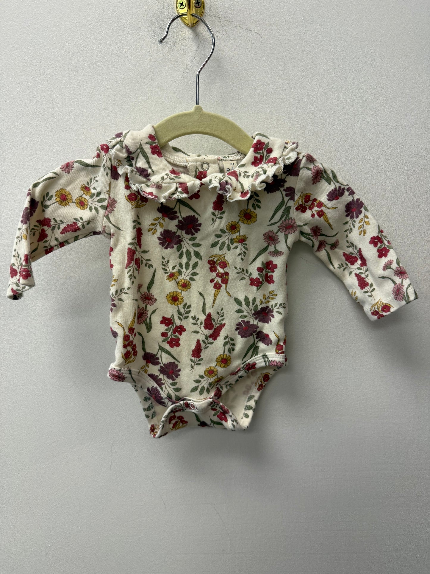 CHICKPEA ORGANIC ONESIE SIZE 0-3M