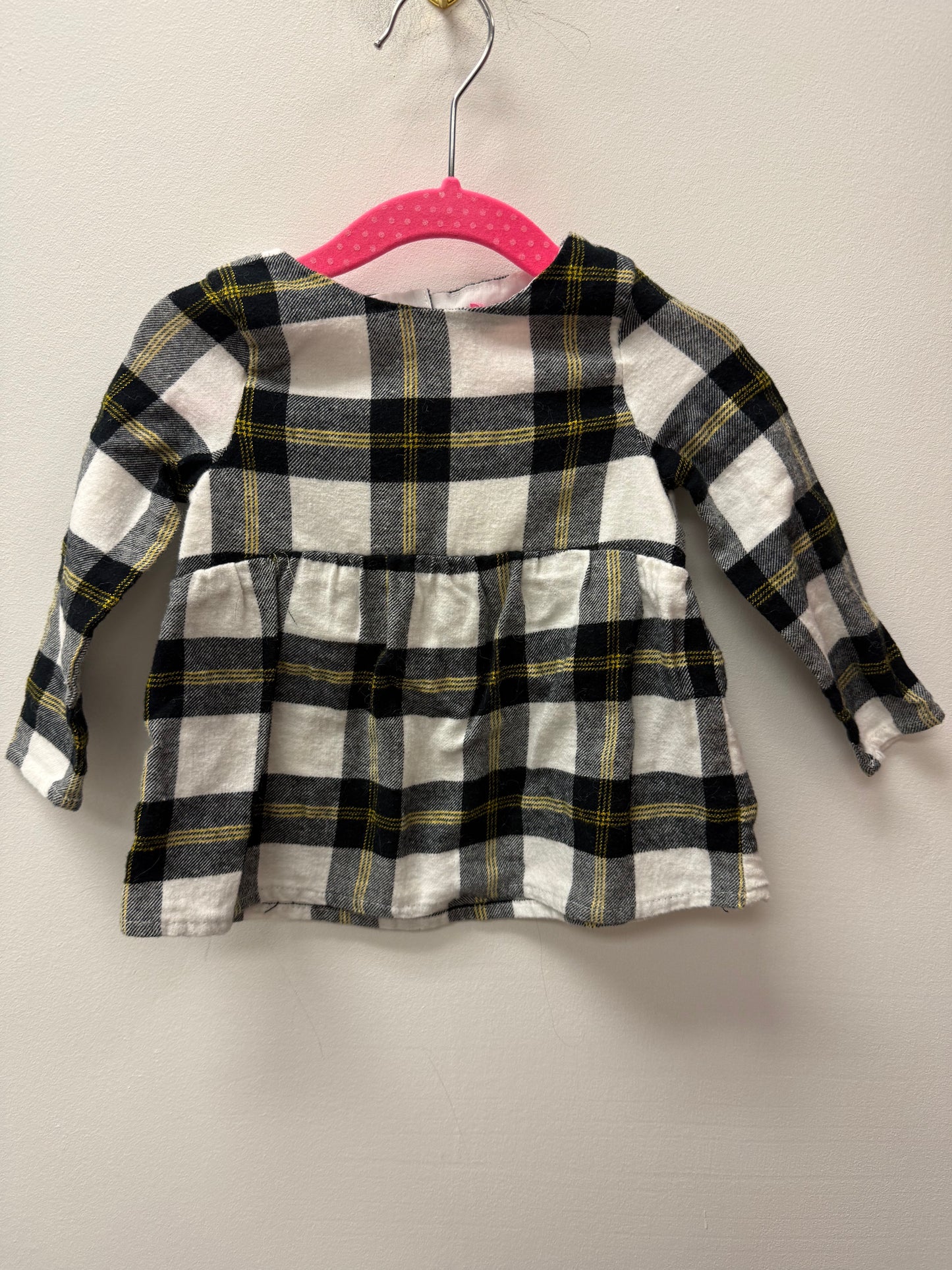 ISACC MIZRAHI BLACK & GOLD SHIRT SIZE 12M