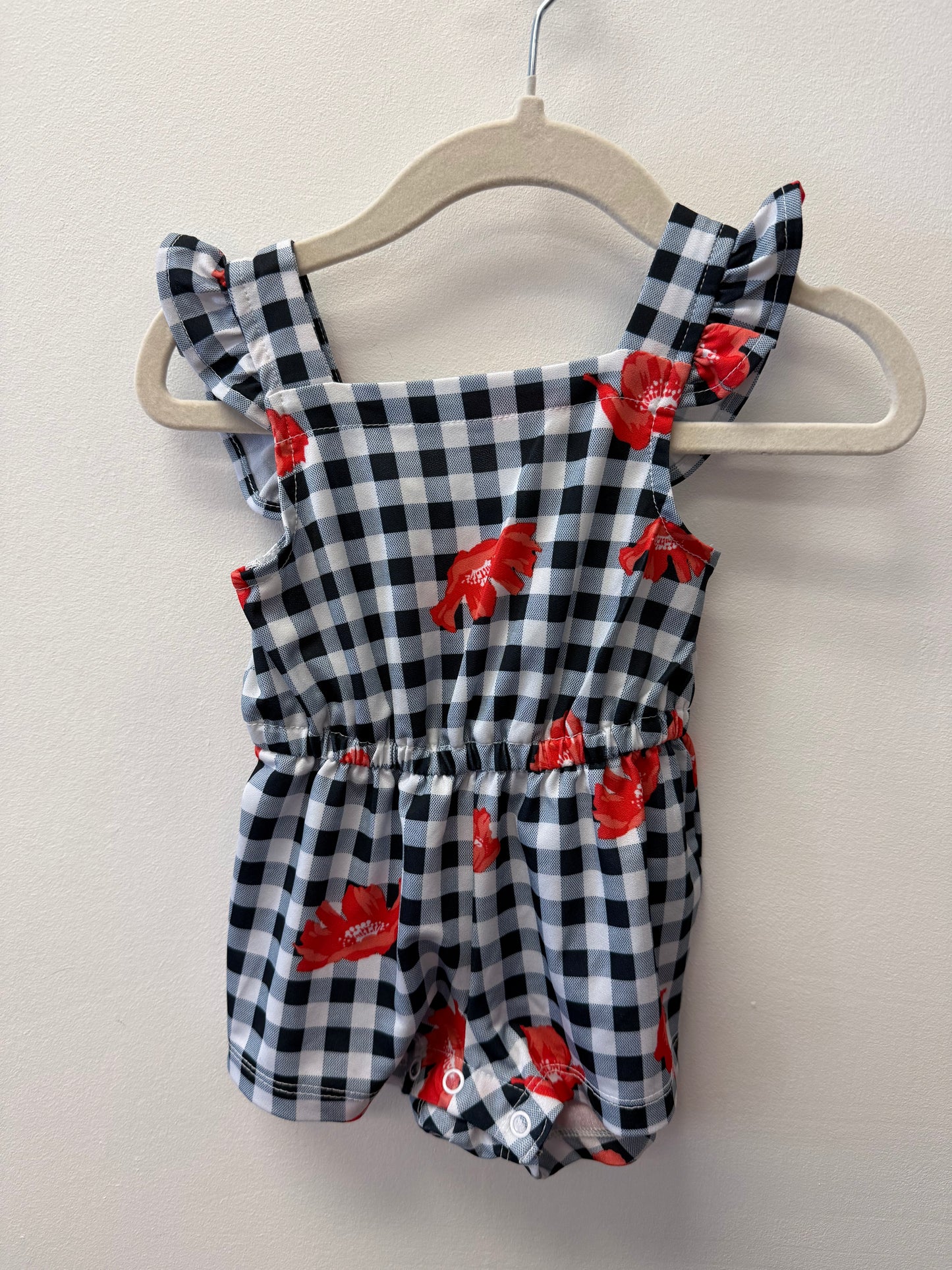 JOE FRESH CHECKERED ROMPER SIZE 3-6M