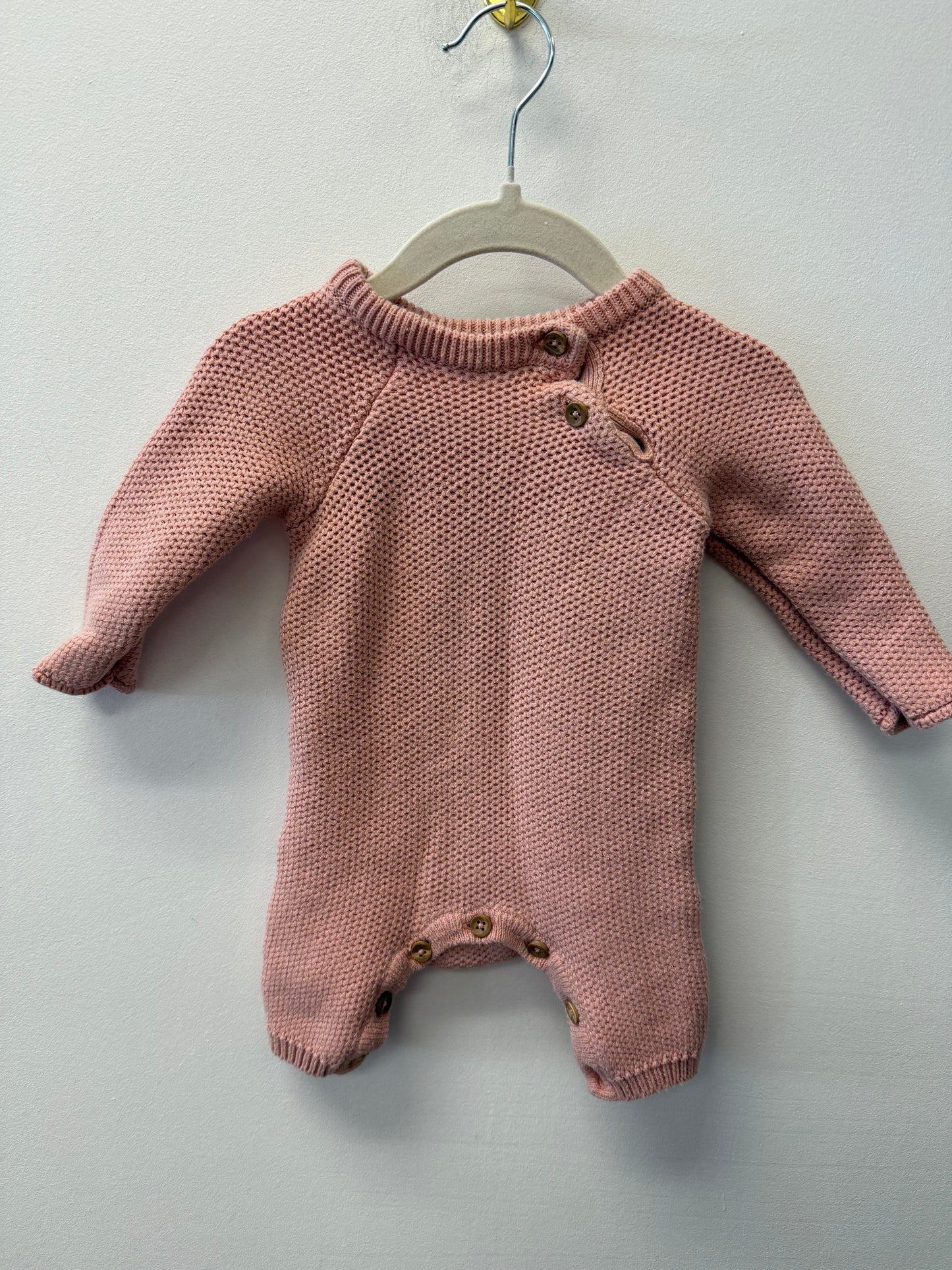 RISE LITTLE EARTHLING KNITTED ONE PIECE SIZE 0-3M