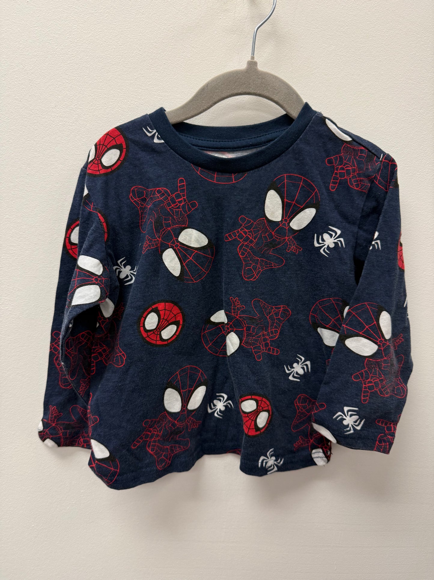 MARVEL SPIDER MAN LONG SLEEVE SIZE 3T