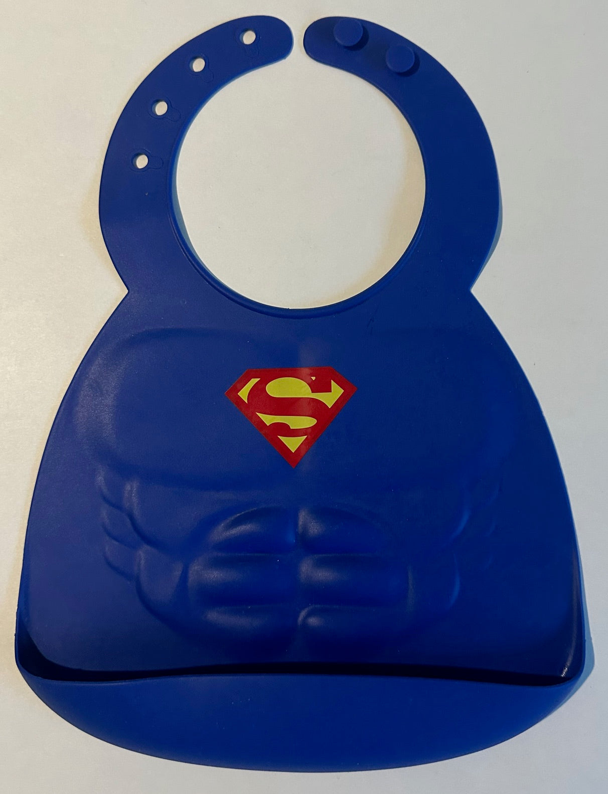 Bumkins x Superman, Blue Superman Bib with Pocket