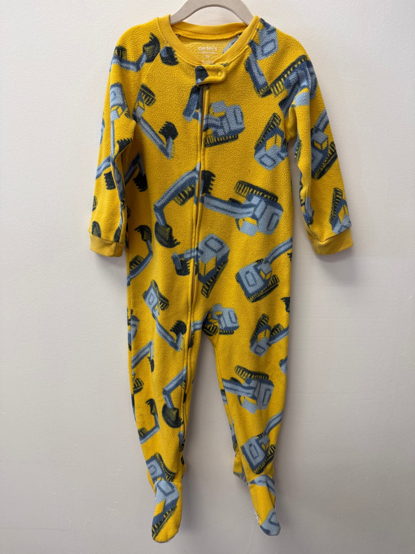 CARTERS FLEECE MACHINE SLEEPER SIZE 3T