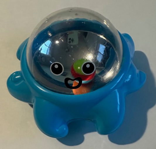 Unknown Brand, Blue Wobbly Ball Rattle Toy